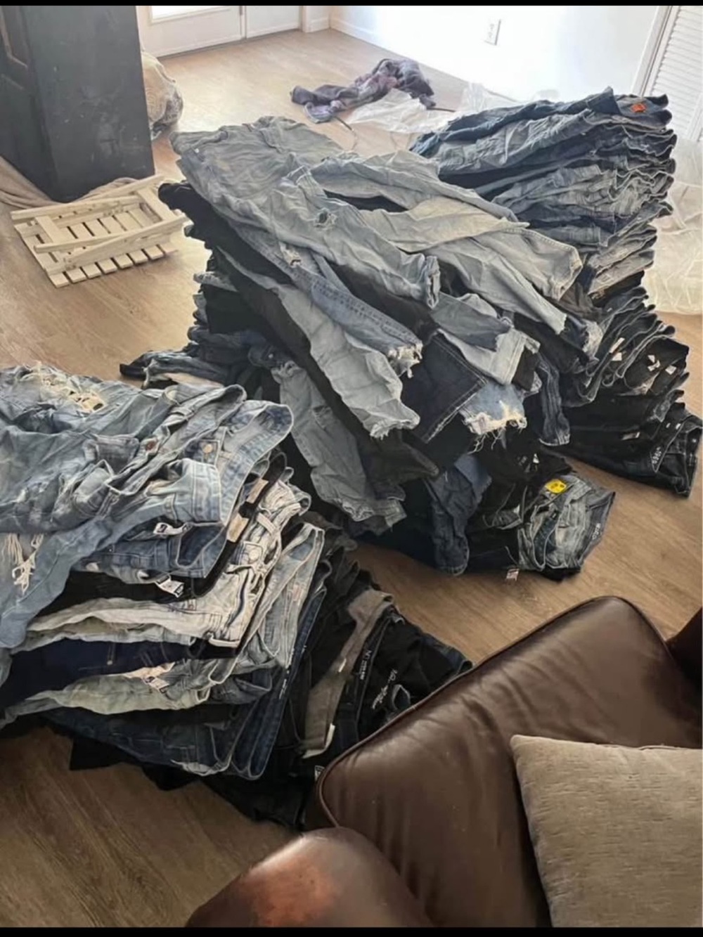 Womens Jeans Bundle 8 Pairs Mixed Brand Denim Lot Pick Size Range 8 PAIRS